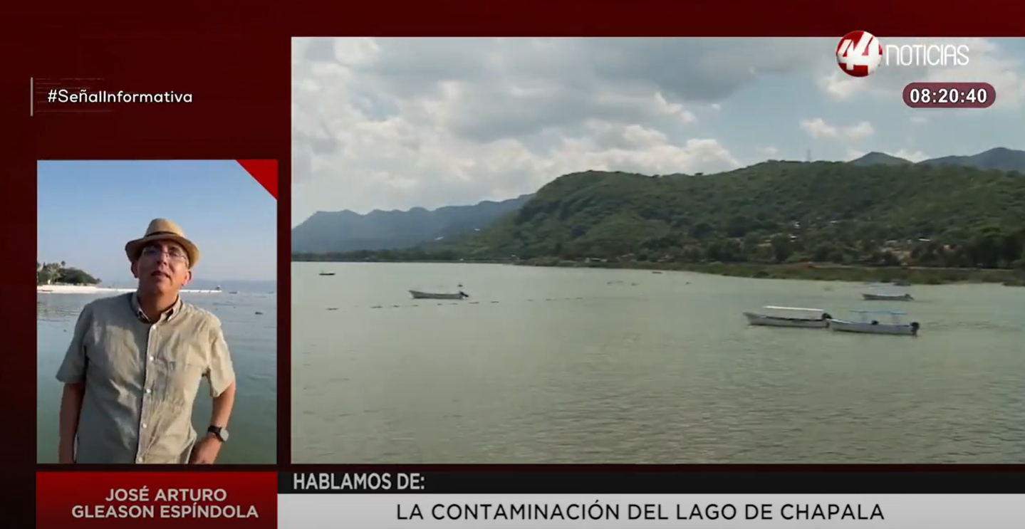 La contaminación del Lago de Chapala: Arturo Gleason Espíndola