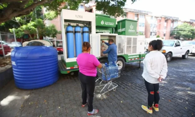Buscan agua limpia pese a tener suministro en Guadalajara
